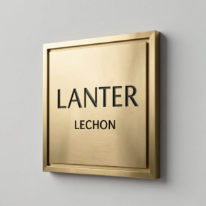 Luxury Custom Name Board