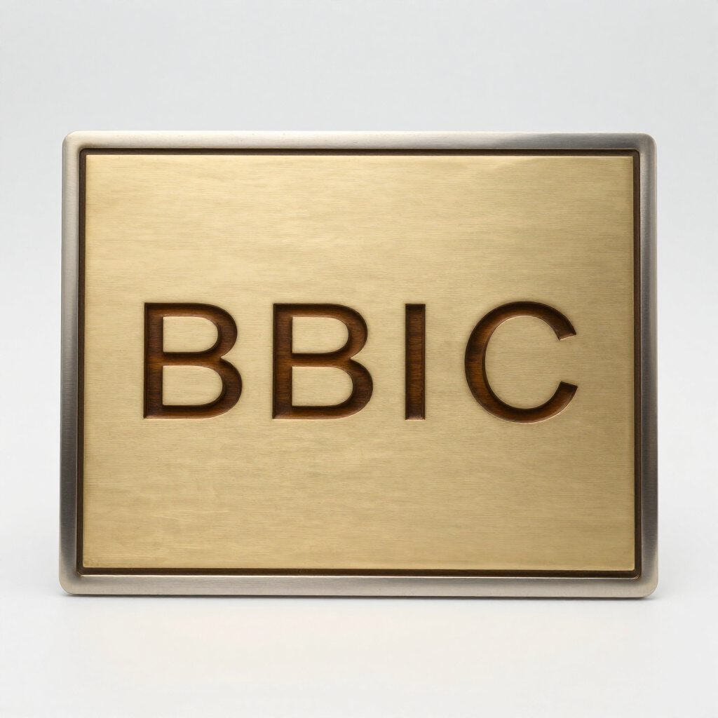 Engraved Metal Plate