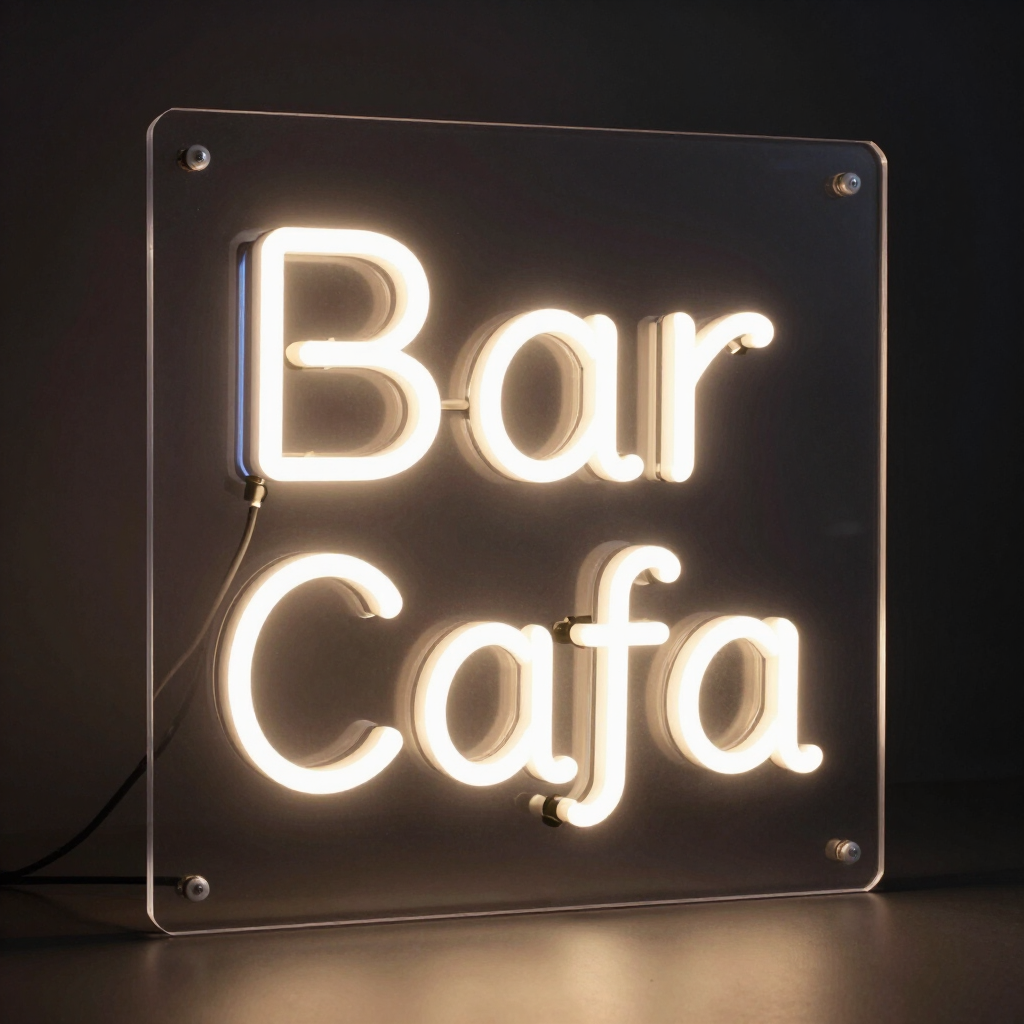 LED Neon Bar and Cafe Sign