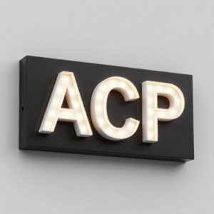 Front-Lit Channel Letter Sign Board