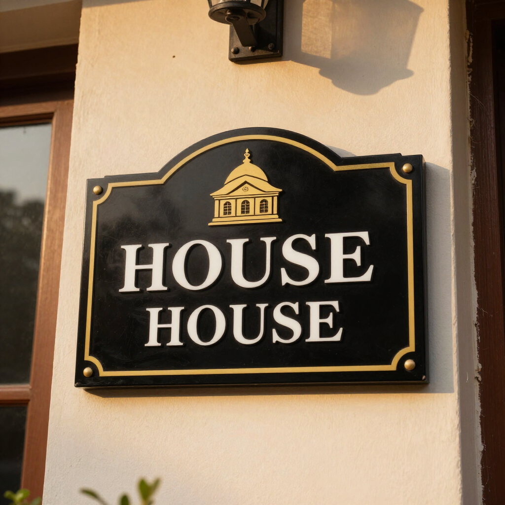House Name Plates