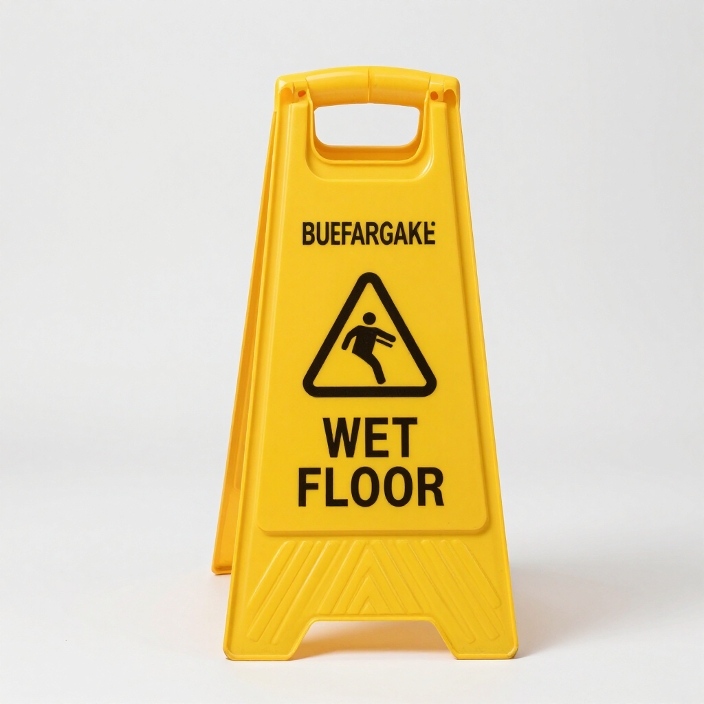 Caution Wet Floor Standee
