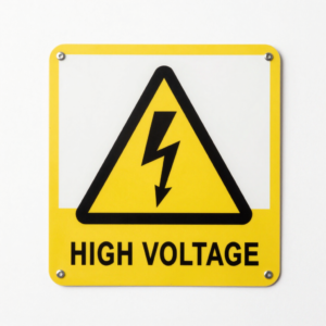 Danger High Voltage Sign