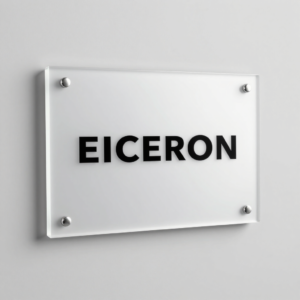 Standard Acrylic Name Plate