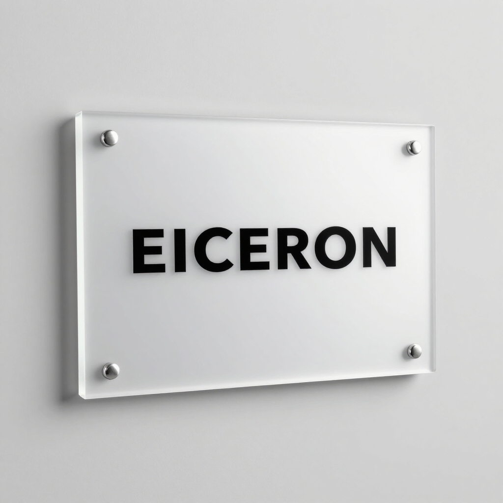 Standard Acrylic Name Plate