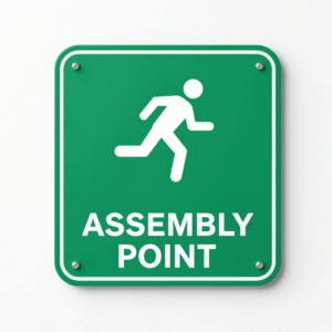 Emergency Assembly Point Sign