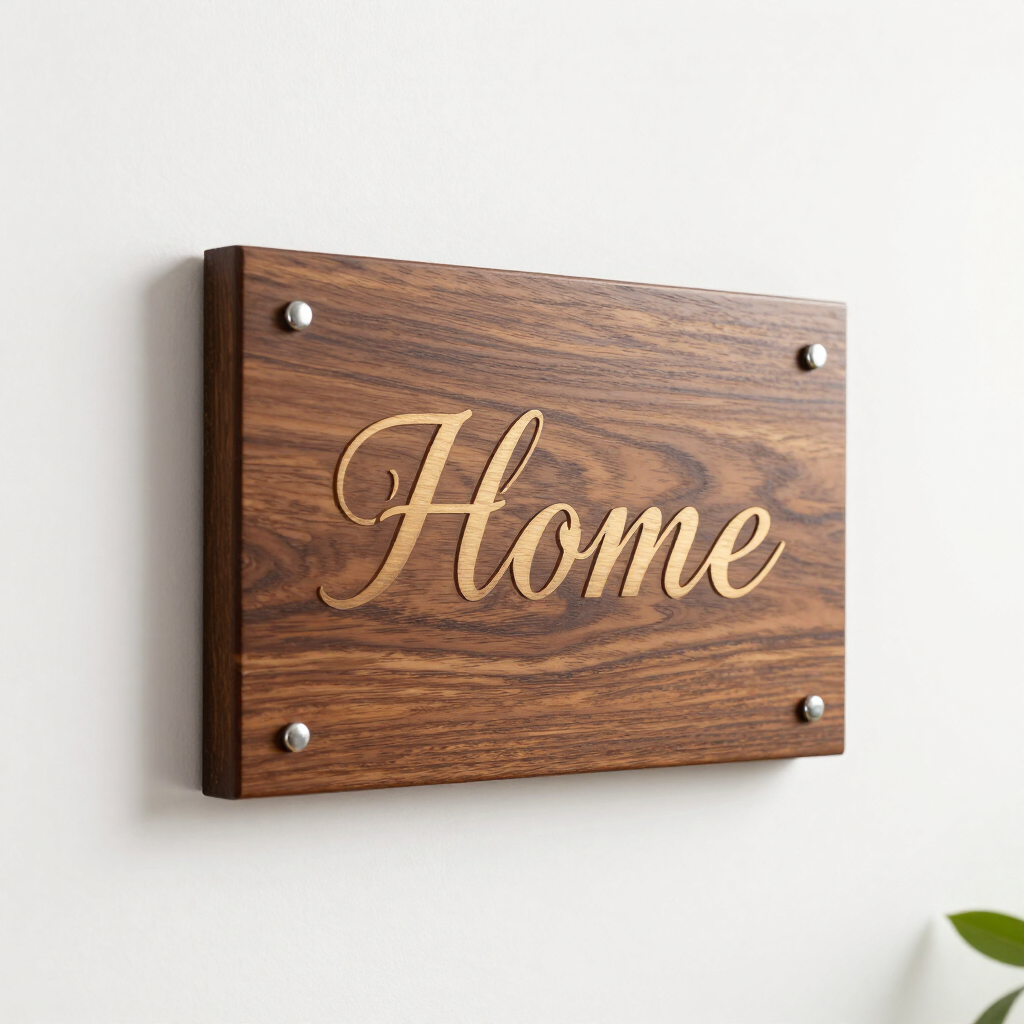 Designer Home Name Plate
