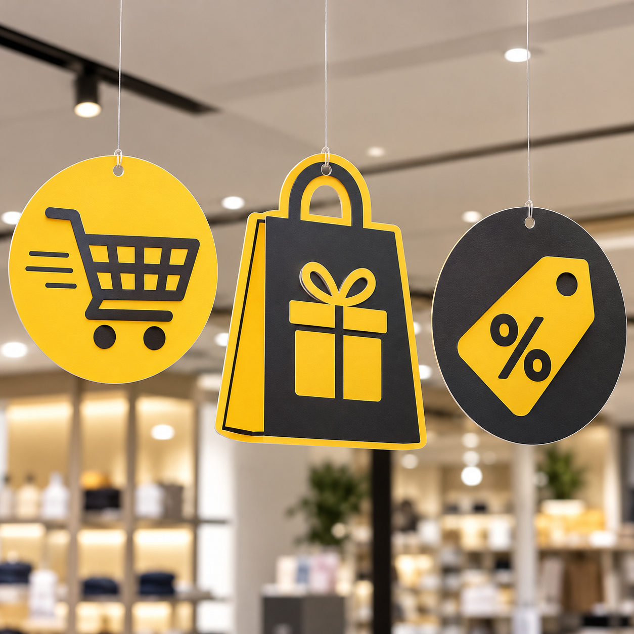 Promotional Dangler Printing — representative product sample