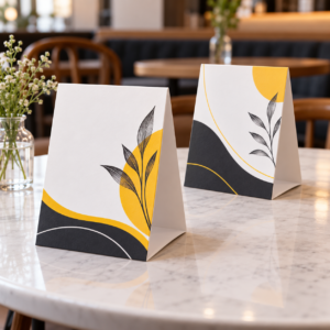 Table Tent Card Printing — representative product sample